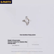S-PARTS Titanium Drivetrain Hardware for SRAM RED AXS E1 Compatible