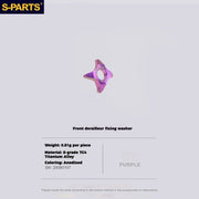 S-PARTS Titanium Drivetrain Hardware for SRAM RED AXS E1 Compatible