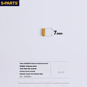 S-PARTS Titanium Drivetrain Hardware for SRAM RED AXS E1 Compatible