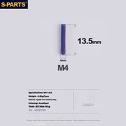 S-PARTS Titanium Drivetrain Hardware for SRAM RED AXS E1 Compatible
