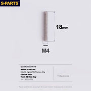 S-PARTS Titanium Drivetrain Hardware for SRAM RED AXS E1 Compatible