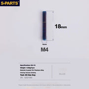 S-PARTS Titanium Drivetrain Hardware for SRAM RED AXS E1 Compatible