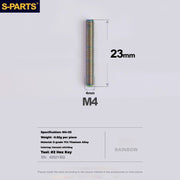 S-PARTS Titanium Drivetrain Hardware for SRAM RED AXS E1 Compatible