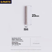 S-PARTS Titanium Drivetrain Hardware for SRAM RED AXS E1 Compatible
