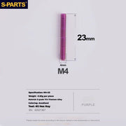 S-PARTS Titanium Drivetrain Hardware for SRAM RED AXS E1 Compatible