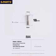 S-PARTS Titanium Drivetrain Hardware for SRAM RED AXS E1 Compatible