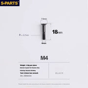S-PARTS Titanium Drivetrain Hardware for SRAM RED AXS E1 Compatible