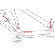 S-PARTS Titanium Upgrade Kit for Cervélo S5 Disc 2022 | Shimano Ultegra Di2 R8170 R8150 / Dura-Ace R9270 R9250 / SRAM RED AXS / Force AXS - Detail 12