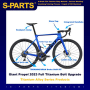 S-PARTS Titanium Upgrade Kit for Giant Propel 2023 | Shimano 105 Di2 R7150 R7170 / Dura-Ace R9270 R9250 Di2 / SRAM RED AXS