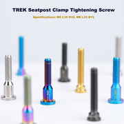S-PARTS Trek M6 Titanium Seatpost Clamp Tightening Bolt — L33 / L35