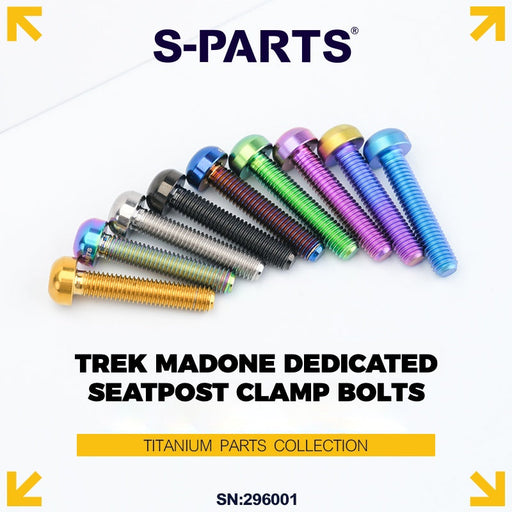 S-PARTS Trek Madone M5 Reverse-Thread Seatpost Clamp Screw — 1pc