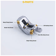 S-PARTS TRP DHR EVO Titanium Disc Brake Bolt Kit