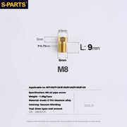 S-PARTS TRP DHR EVO Titanium Disc Brake Bolt Kit