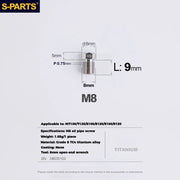 S-PARTS TRP DHR EVO Titanium Disc Brake Bolt Kit