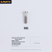 S-PARTS TRP DHR EVO Titanium Disc Brake Bolt Kit Caliper Body Bolt – 1pcs