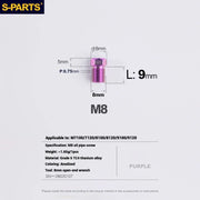 S-PARTS TRP DHR EVO Titanium Disc Brake Bolt Kit