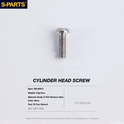 S-PARTS TRP DHR EVO Titanium Disc Brake Bolt Kit Reservoir Cap Bolt – 1pcs