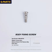 S-PARTS TRP DHR EVO Titanium Disc Brake Bolt Kit Stepped Caliper Body Bolt – 1pcs