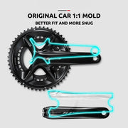 Shimano 105 R7170 / Ultegra R8170 Bike Protection Film Kit – Road Bike Shifter & Crank TPU Sticker Guard