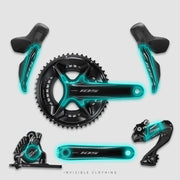 Shimano 105 R7170 / Ultegra R8170 Bike Protection Film Kit – Road Bike Shifter & Crank TPU Sticker Guard