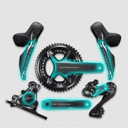 Shimano 105 R7170 / Ultegra R8170 Bike Protection Film Kit – Road Bike Shifter & Crank TPU Sticker Guard
