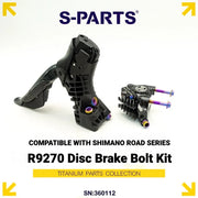 Shimano Dura-Ace R9270 Titanium Disc Brake Bolt Kit