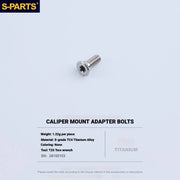 Shimano Dura-Ace R9270 Titanium Disc Brake Bolt Kit — Caliper Mount Adapter Fixing Bolt