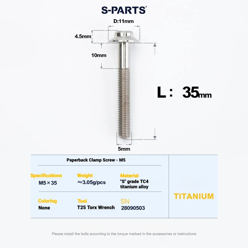 Shimano Dura-Ace R9270 Titanium Disc Brake Bolt Kit