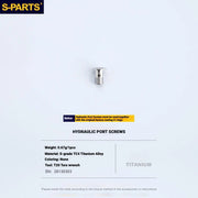 Shimano Dura-Ace R9270 Titanium Disc Brake Bolt Kit — R9270 Specific Hydraulic Port Bolt