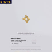 S-PARTS Shimano Road Titanium Bolt Kit for Drivetrain Screws for R8050 / R8150 / R9250