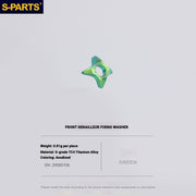 S-PARTS Shimano Road Titanium Bolt Kit for Drivetrain Screws for R8050 / R8150 / R9250