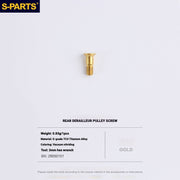 S-PARTS Shimano Road Titanium Bolt Kit for Drivetrain Screws for R8050 / R8150 / R9250