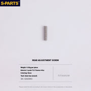 S-PARTS Shimano Road Titanium Bolt Kit for Drivetrain Screws for R8050 / R8150 / R9250