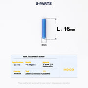 S-PARTS Shimano Road Titanium Bolt Kit for Drivetrain Screws for R8050 / R8150 / R9250