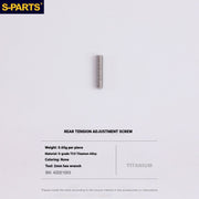 S-PARTS Shimano Road Titanium Bolt Kit for Drivetrain Screws for R8050 / R8150 / R9250