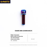 S-PARTS Shimano Road Titanium Bolt Kit for Drivetrain Screws for R8050 / R8150 / R9250