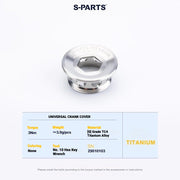 S-PARTS Shimano Road Titanium Bolt Kit for Drivetrain Screws for R8050 / R8150 / R9250