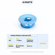 S-PARTS Shimano Road Titanium Bolt Kit for Drivetrain Screws for R8050 / R8150 / R9250