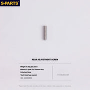 Shimano Road Titanium Bolt Kit – S-PARTS Drivetrain Screws for R8050 / R8150 — Rear Derailleur Adjustment Screws - 1pcs