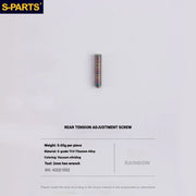 Shimano Road Titanium Bolt Kit – S-PARTS Drivetrain Screws for R8050 — Rear Derailleur Tension Screw - 1pcs / Rainbow