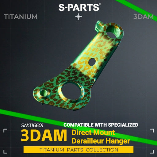 S-PARTS 3DAM Titanium Direct Mount Derailleur Hanger for Specialized