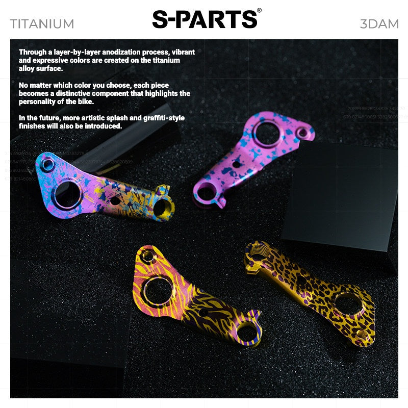 S-PARTS 3DAM Titanium Direct Mount Derailleur Hanger for Specialized
