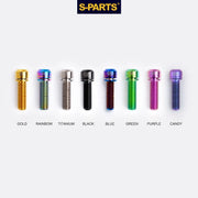 S-PARTS A2 Series M8 L20-25mm D11 Titanium Screws for Bike - Detail 5