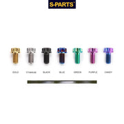 S-PARTS A3 Series M8 L10-120mm Candy Color Titanium Screws for Bike | Motorcycle / Auto - Detail 5