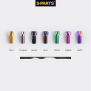 S-PARTS A3 Series M8 L15-45mm D10.8 Small Nuts Titanium Screws for Bike | Motorcycle / Auto - Detail 5