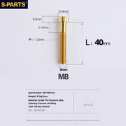 S-PARTS A3 Series M8 L15-45mm D10.8 Small Nuts Titanium Screws for Bike | Motorcycle / Auto - Detail 41