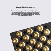 S-PARTS A3 Umbrella Head Self-Tapping M4 Titanium Screws | L12-20mm D10 | Motorcycle / Auto - Detail 5