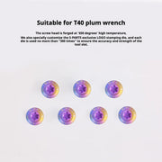 S-PARTS A3 Umbrella Head Series M8 L15-50mm D16 Titanium Screws for Bike | Motorcycle / Automotive - Detail 2