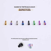 S-PARTS Column Head M4 Titanium Screws | L06-50mm | Lightweight TC4 Bolts for Bike Motorcycle Equipment - Detail 2