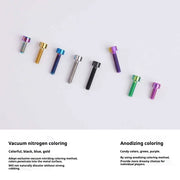 S-PARTS Column Head M4 Titanium Screws | L06-50mm | Lightweight TC4 Bolts for Bike Motorcycle Equipment - Detail 4